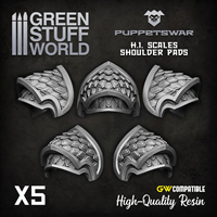 Puppetswar - Scales II Shoulder Pads