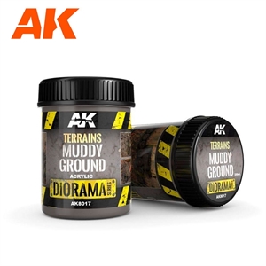 AK Interactive - Diorama: Terrains Muddy Ground
