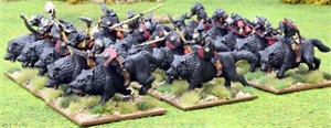 Oathmark - Goblin Wolf Riders