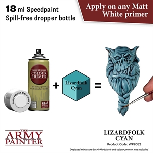 Warpaint - Speedpaint: Lizardfolk Cyan