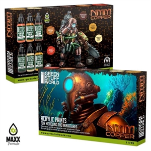 Green Stuff World - Farbset NMM Kupfer
