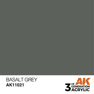 AK 3rd Generation Acrylics - Basalt Grey