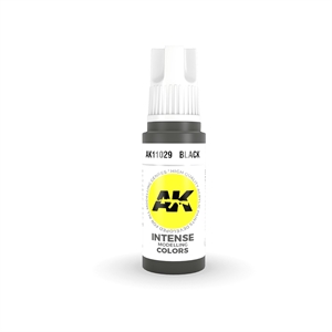 AK 3rd Generation Acrylics - Intense Black