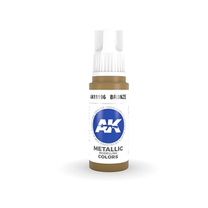 AK 3rd Generation Acrylics - Bronze Metallic
