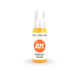 AK 3rd Generation Acrylics - Clear Yellow