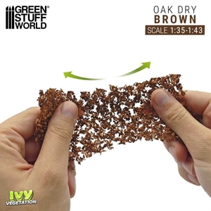 Green Stuff World -Bl�ttermatte, Eiche Braun