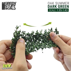 Green Stuff World -Bl�ttermatte, Eiche Dunkelgr�n