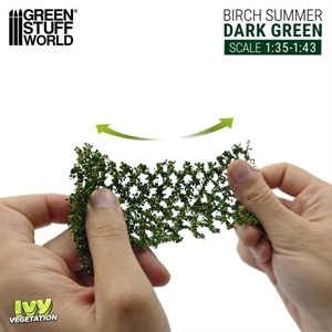 Green Stuff World -Bl�ttermatte, Birke Dunkelgr�n