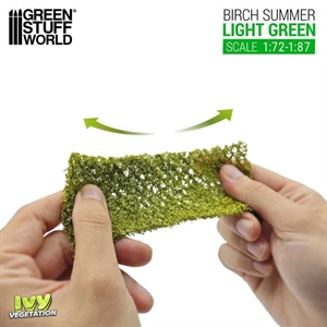 Green Stuff World - Bl�ttermatte, Birke Hellgr�n