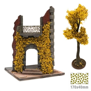 Green Stuff World - Bl�ttermatte, Birke Gelb