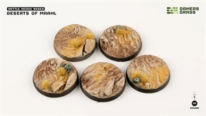 Gamers Grass - Deserts of Maahl Bases 5Stk.