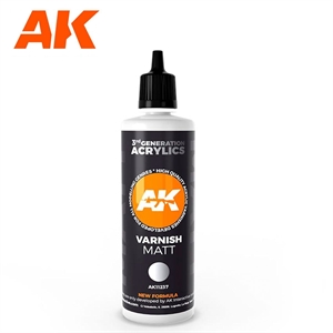 AK 3rd Generation Acrylics - Matt Varnish