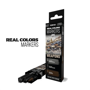 AK Real Colors - Markers Set, Weapons