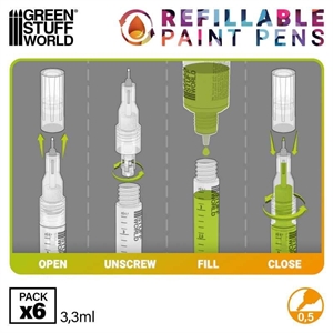 Green Stuff World - Nachf�llbare Marker 0,5mm