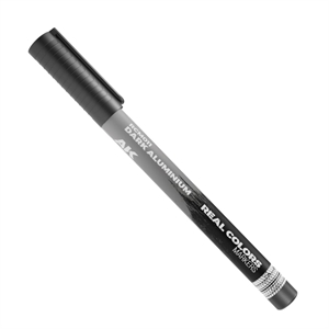 AK Real Colors - RC Marker, Dark Aluminium