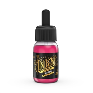 AK Interactive - The Inks: Fluor Magenta