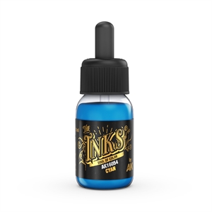 AK Interactive - The Inks: Cyan