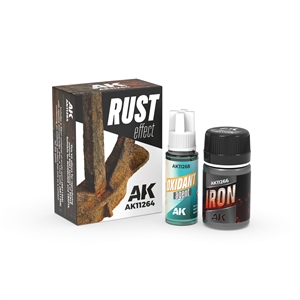 AK 3rd Generation Acrylics - Rust Effect