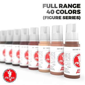 AK 3rd Gen Acrylics - Figure Series Full Range