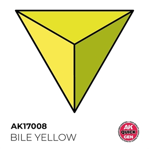 AK Quick Generation Acrylics - Bile Yellow