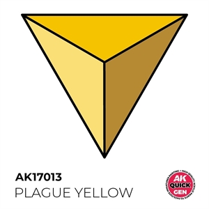 AK Quick Generation Acrylics - Plague Yellow