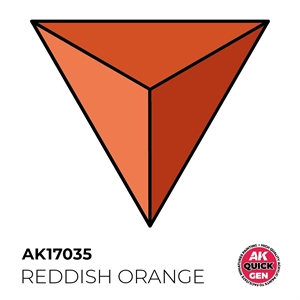 AK Quick Generation Acrylics - Reddish Orange