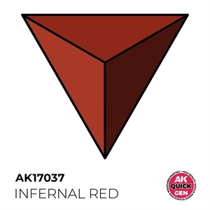 AK Quick Generation Acrylics - Infernal Red