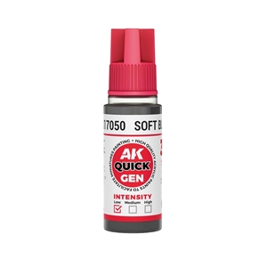 AK Quick Generation Acrylics - Soft Black