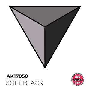 AK Quick Generation Acrylics - Soft Black