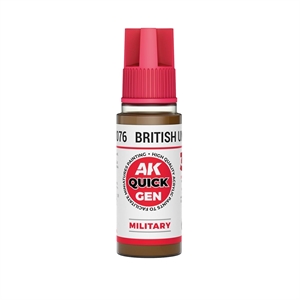 AK Quick Generation Acrylics - British Uniform