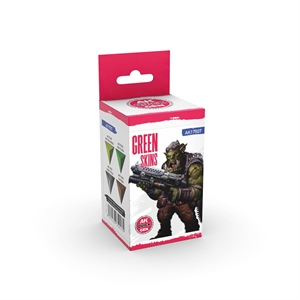 AK Quick Gen. Acrylics - Set: Green Skins