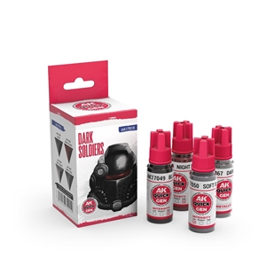 AK Quick Gen. Acrylics - Set: Dark Soldiers