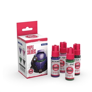 AK Quick Gen. Acrylics - Set: Purple Soldiers