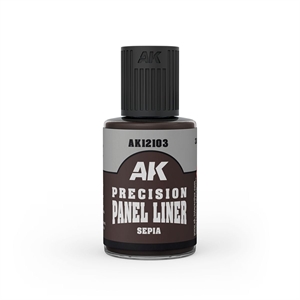 AK Interactive - Precision Paneliner, Sepia