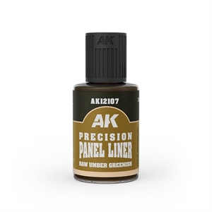 AK Interactive - Precision Paneliner, Umber Greenish