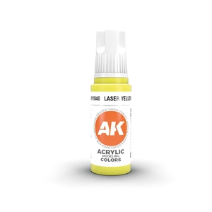 AK 3rd Generation Acrylics - Laser Yellow