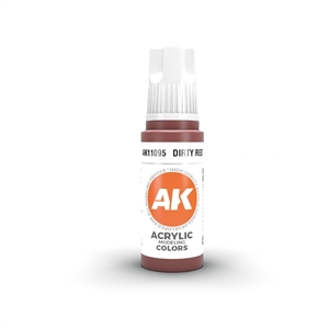 AK 3rd Generation Acrylics - Dirty Red