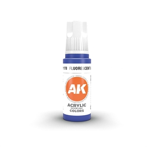 AK 3rd Generation Acrylics - Fluorescent Blue