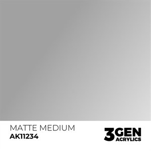 AK 3rd Generation Acrylics - Matte Medium
