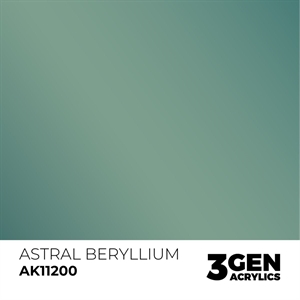 AK 3rd Generation Acrylics - Astral Beryllium Metallic