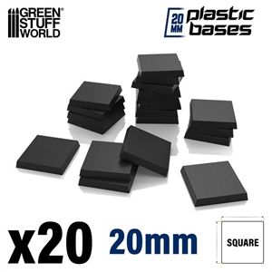 Green Stuff World - Plastik Bases Eckig