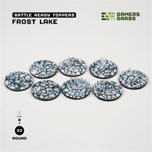 Gamers Grass - Base Toppers, Frost Lake 8Stk.