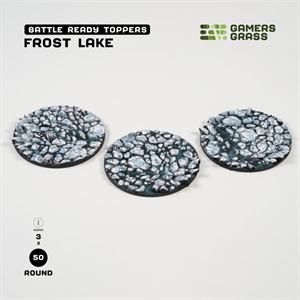 Gamers Grass - Base Toppers, Frost Lake 3Stk.
