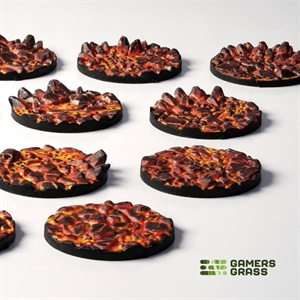 Gamers Grass - Base Toppers, Molten Lava 12Stk.