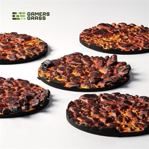 Gamers Grass - Base Toppers, Molten Lava 5Stk.