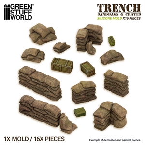Green Stuff World - Silikon Texturplatten