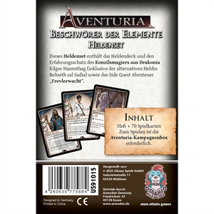 Ottavio - Aventuria: Beschw�rer der Elemente